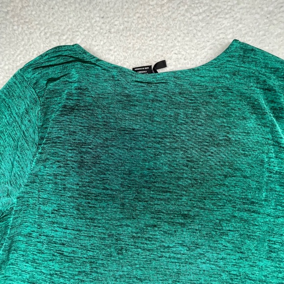 Women’s XL New Directions Green Tunic Top - Picture 4 of 15